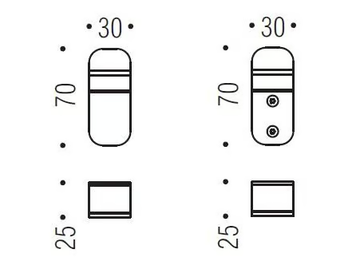 OVER GM 17 / GM 17 V - Stainless steel coat rack by Colombo Design - view 3